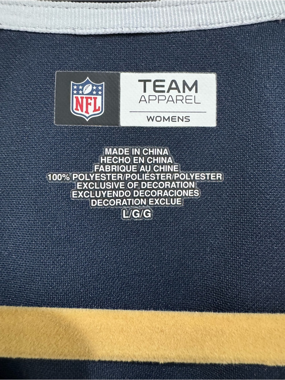 Chicago Bears NFL Women’s t jersey - Picture 9 of 12